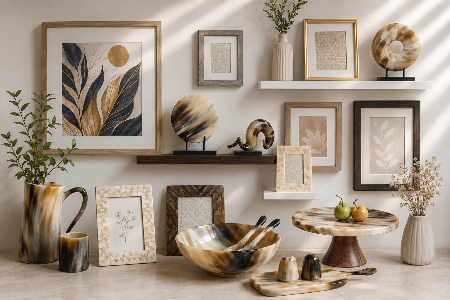 Premium Buffalo Horn collection